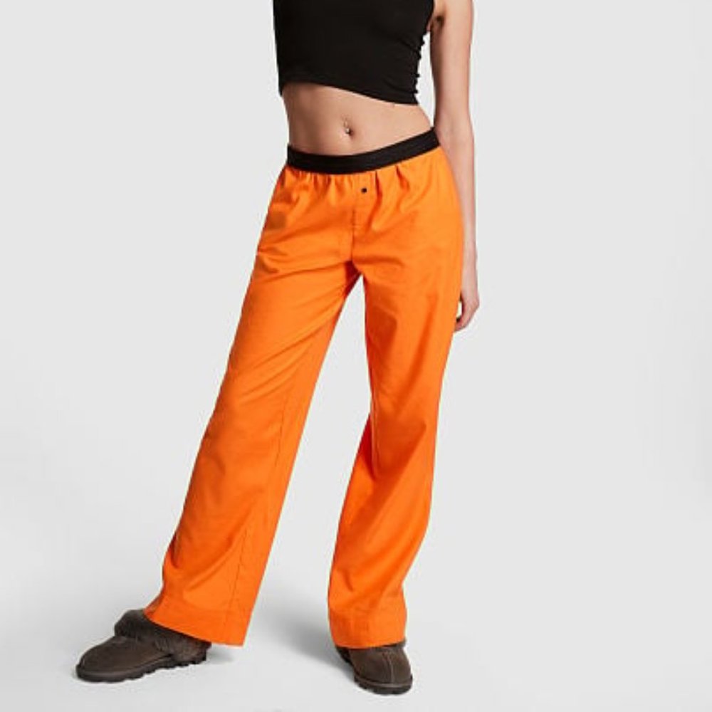 VS PINK FLANNEL SLEEP PANTS